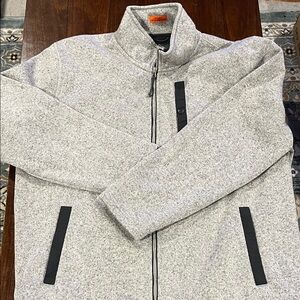 St. John's Bay Gray and Black Performance Jacket